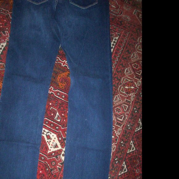 Jordache Denim Mid Rise Skinny Stretch Jeans. Dark Wash, Size 18. Waist Adjuster - Picture 7 of 11